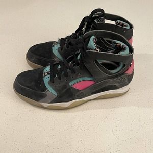 Nike Air Flight Huarache South Beach Black Retro Pink Pow (705005-003) Size 11.5